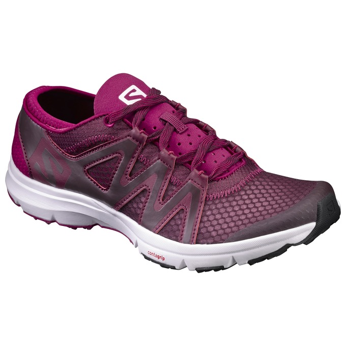 Chaussures Aquatiques Salomon Femme Violette - Salomon CROSSAMPHIBIAN SWIFT W - France (8375-BCYQO)